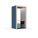 J.B. Praiano Pod - Comfort & Privacy with Upholstered Walls