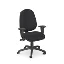 E1 Resist Chair - High Back Upholstered Swivel Chair with Adjustable Armrests