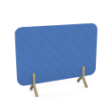 E1 Koa Freestanding Diagonal Screen - Enhance Privacy & Productivity