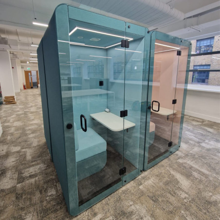 J.B Vicenza Booth - Private Calls in a Noisy Office Environment
