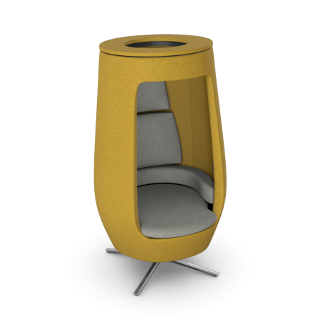 E1 Leve 4L Pod - Private Workspace with Built-in USB Port