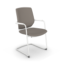 E1 Inno Chair - Stylish Conference Seating with White Cantilever Frame