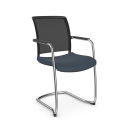 E1 Tain Chair - Comfortable Conference Seating with Metal Frame