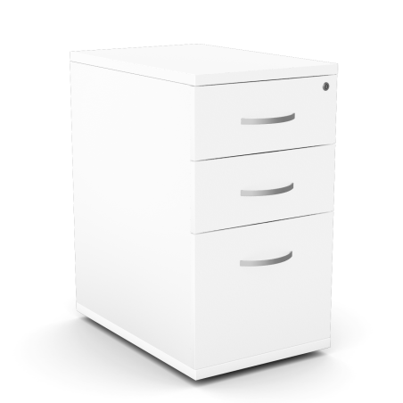 E1 Koi Desk High Pedestal - Versatile & Secure Office Storage