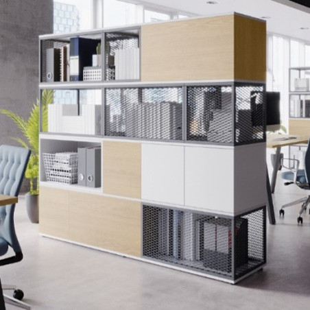 E1 Micho Storage System - Modular Open & Closed Storage Solutions