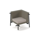 Addison Sofa Chair - Modular Design with Modern Steel Frame