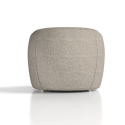 Phyllis Swivel Chair - Luxurious Cream Bouclé Elegance