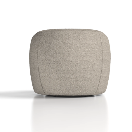 Phyllis Swivel Chair - Luxurious Cream Bouclé Elegance