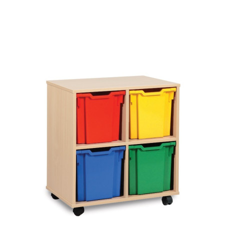 4 Jumbo Tray Storage Unit