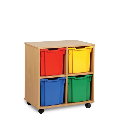 4 Jumbo Tray Storage Unit