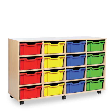16 Deep Tray Storage Unit