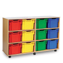 12 Extra Deep Tray Storage Unit