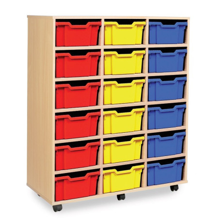 18 Deep Tray Storage Unit