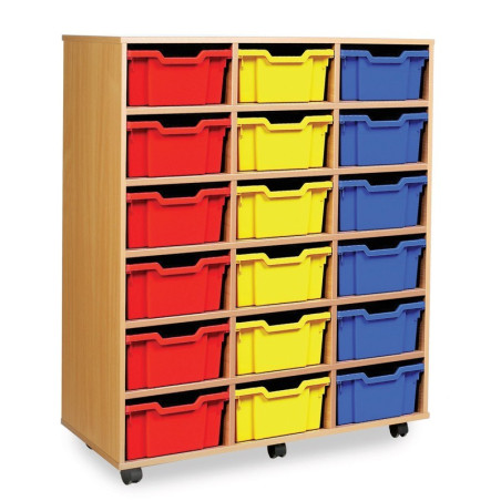 18 Deep Tray Storage Unit