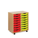 16 Shallow Tray Storage Unit