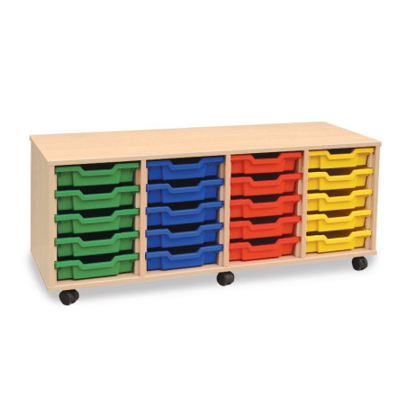 4x5 20 Shallow Tray Storage Unit