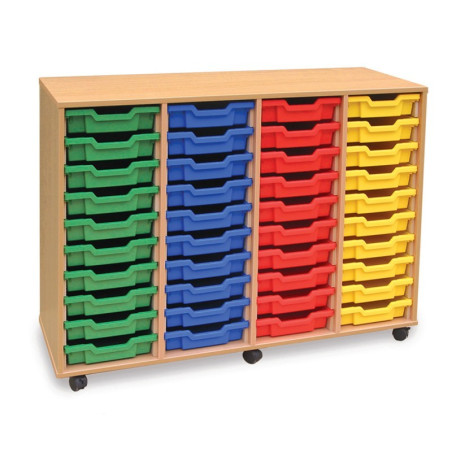 40 Shallow Tray Storage Unit
