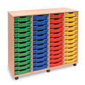 48 Shallow Tray Storage Unit