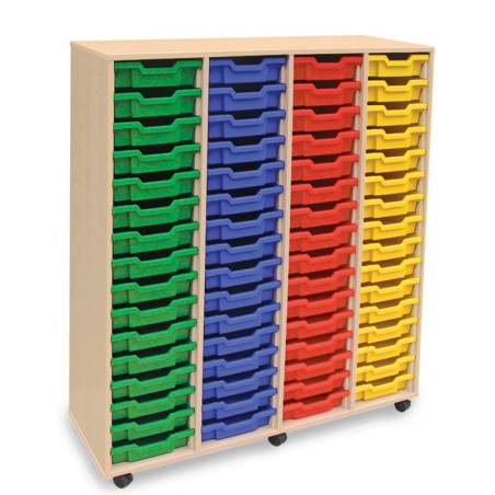 64 Shallow Tray Storage Unit