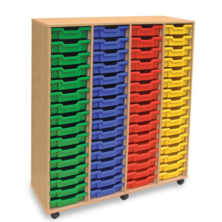 64 Shallow Tray Storage Unit