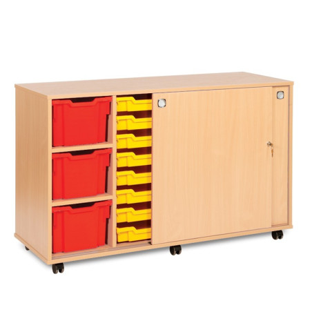 16 Shallow 6 Extra Deep Tray Storage Unit
