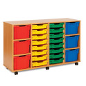 16 Shallow 6 Extra Deep Tray Storage Unit