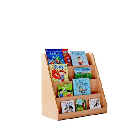 Library Unit with 4 Stepped Shelves