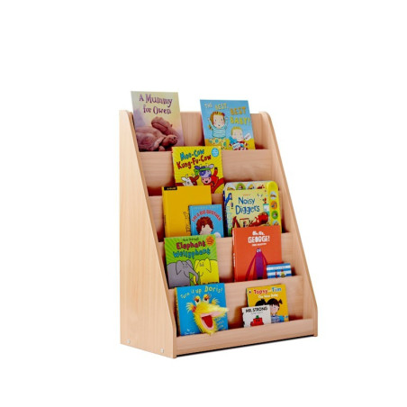 Library Unit with 5 Stepped Shelves