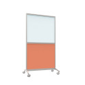 Shroud Mobile Half Glazed Screen