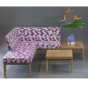 K1 Cilliase - Modular Slimline Reception Seating with Beech Frame