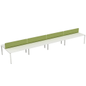 K1 Eight Bench Desks
