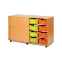 Deep Tray Mobile Storage