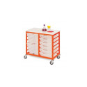 Mobile Metal Tray Storage - Small Units