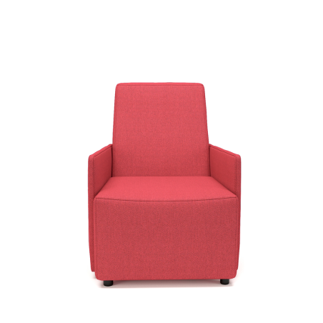 DY4 Vella - Comfy Reception Chair with Optional Footstool