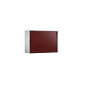 Vertigo Burgundy Tambour - Desk High Model