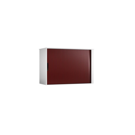 Vertigo Burgundy Tambour - Desk High Model