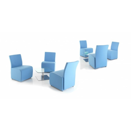 Cora Reception Seating - Comfortable Design with Optional Features