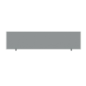 Delta 2 Straight Desk Screen