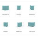 Modular-Pod Range - Flexible Seating for Unlimited Configurations