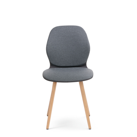 Sedus Spot W4L - Wooden 4-Leg Chair with Poly Seat and Backrest