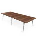 Sedus Mastermind Boardroom Table - Up to 2.6m, 3 Leg Finishes