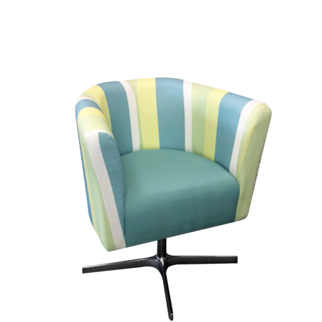 AS8 Tristra - Tub Chair with Black Star Base & Gas Lift Seat