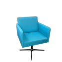 AS8 Dendir - Square Reception Chair with Adjustable Gas Lift