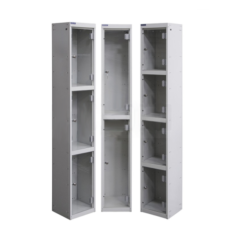 Q1 Perspex Door Lockers