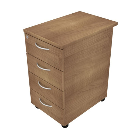 Dom Beam Desk High 4 Drawer Pedestal