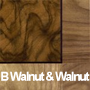 Burr Walnut and Walnut